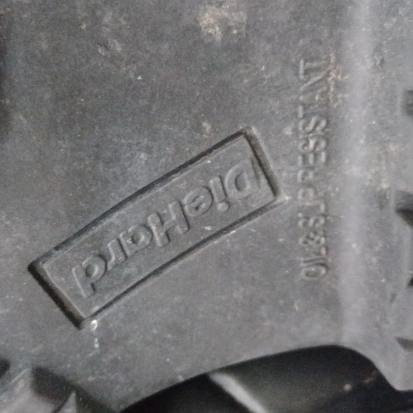 Men's Diehard Blk Leather Work Boots ' sz 12D - Picture 8 of 9